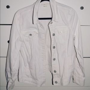 White Jean Jacket